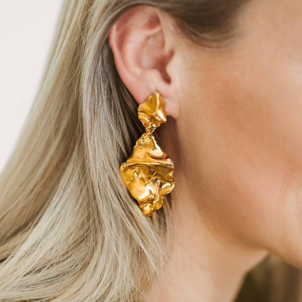 Porceliano auskarai Penelope