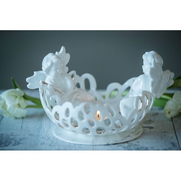 Šeimos židinys su angelais