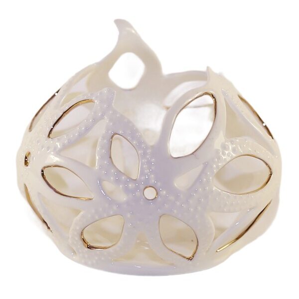 Porcelianinis šeimos židinys Gėlės