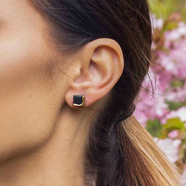 Porceliano auskarai Maya