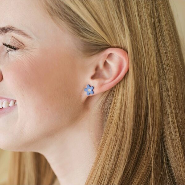 Porceliano auskarai Tvidija