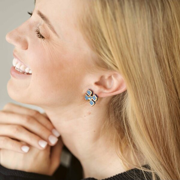 Porceliano auskarai Dobiliukas