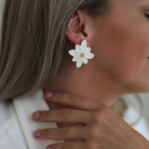 Porceliano auskarai Aria