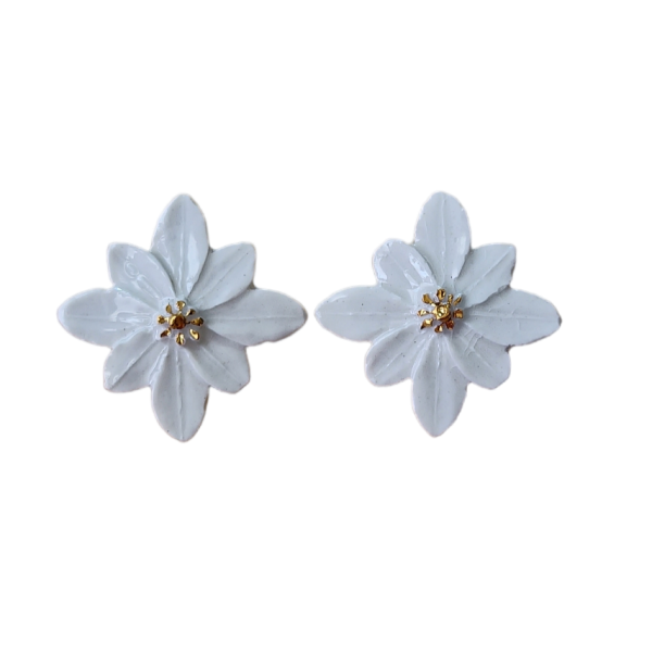 Porceliano auskarai Aria