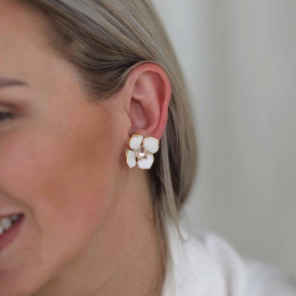 Porceliano auskarai Kosmėja