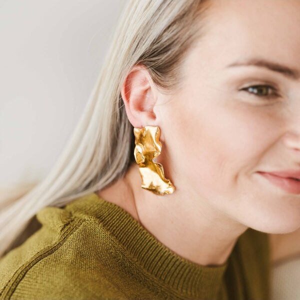 Porceliano auskarai Rita