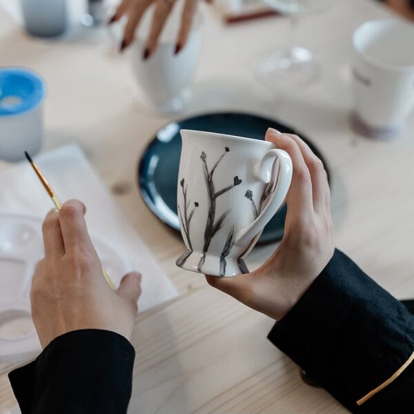 Piešimas ant puodelių