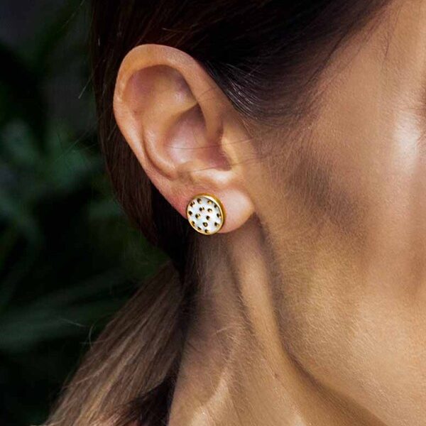 Porceliano auskarai Alasia