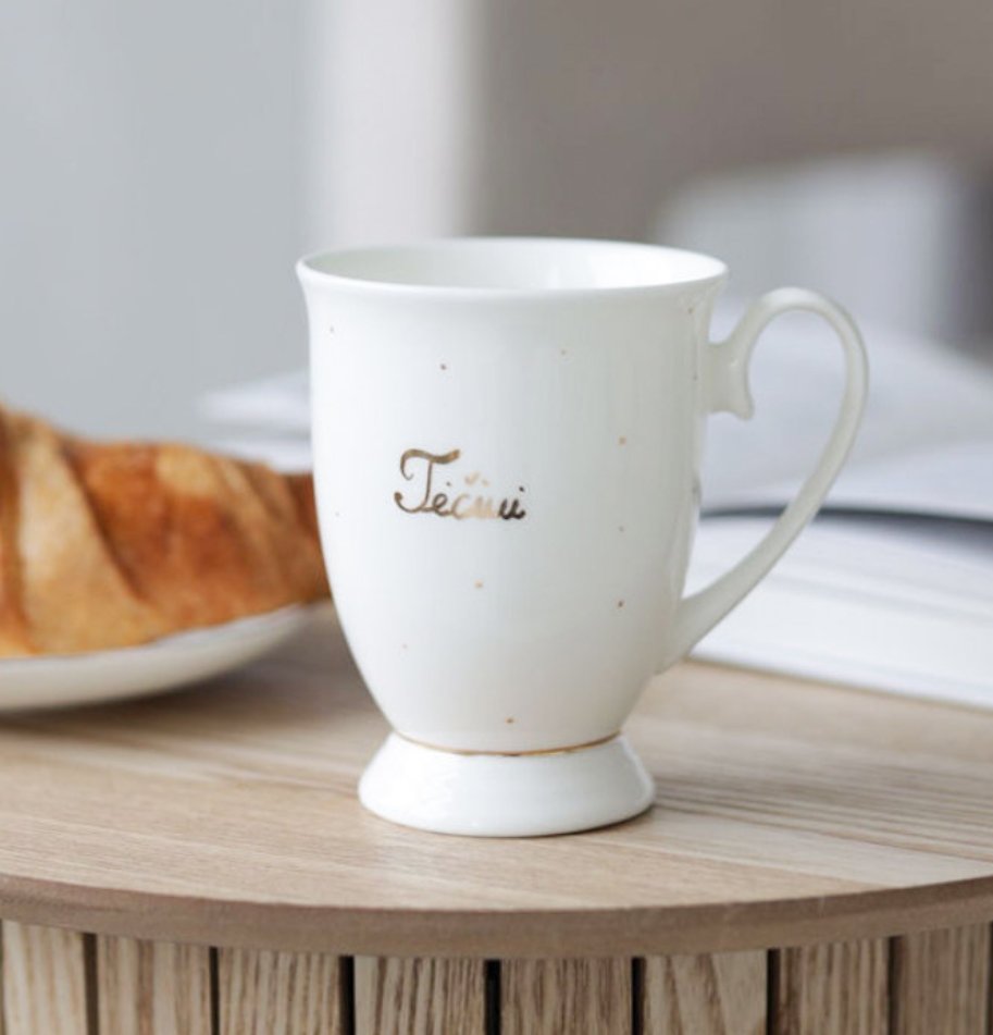 Porcelianinis puodelis Tėčiui