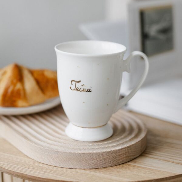 Porcelianinis puodelis tėčiui