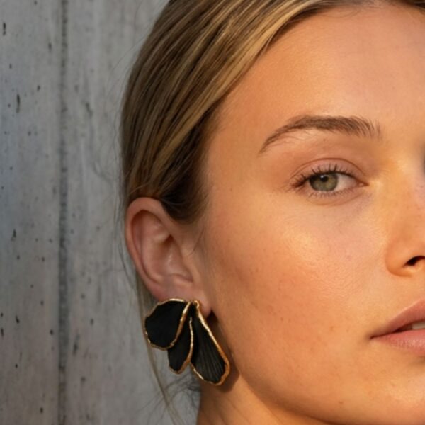 Aida porceliano auskarai