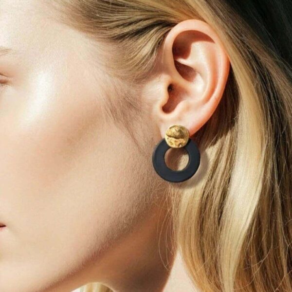 Karolina porceliano auskarai